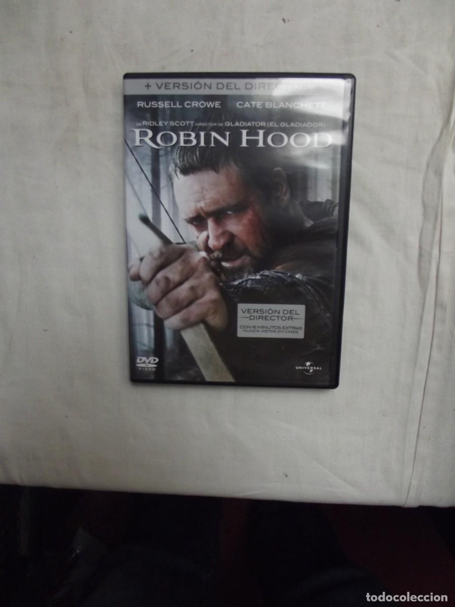 Cine: DVD ROBIN HOOD CON RUSSELL CROWE , CATE BLANCHETT