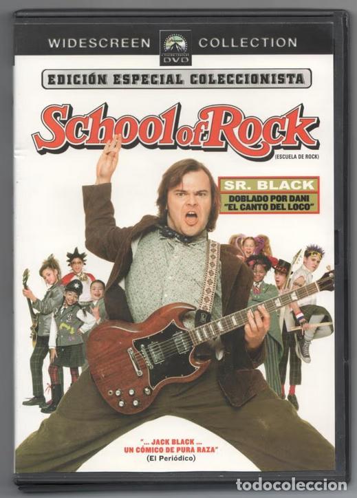 Cine: DVD. School of Rock. Jack Black, Kevin Clark, Mike White, Miranda Cosgrove, Rebecca Julia Brown