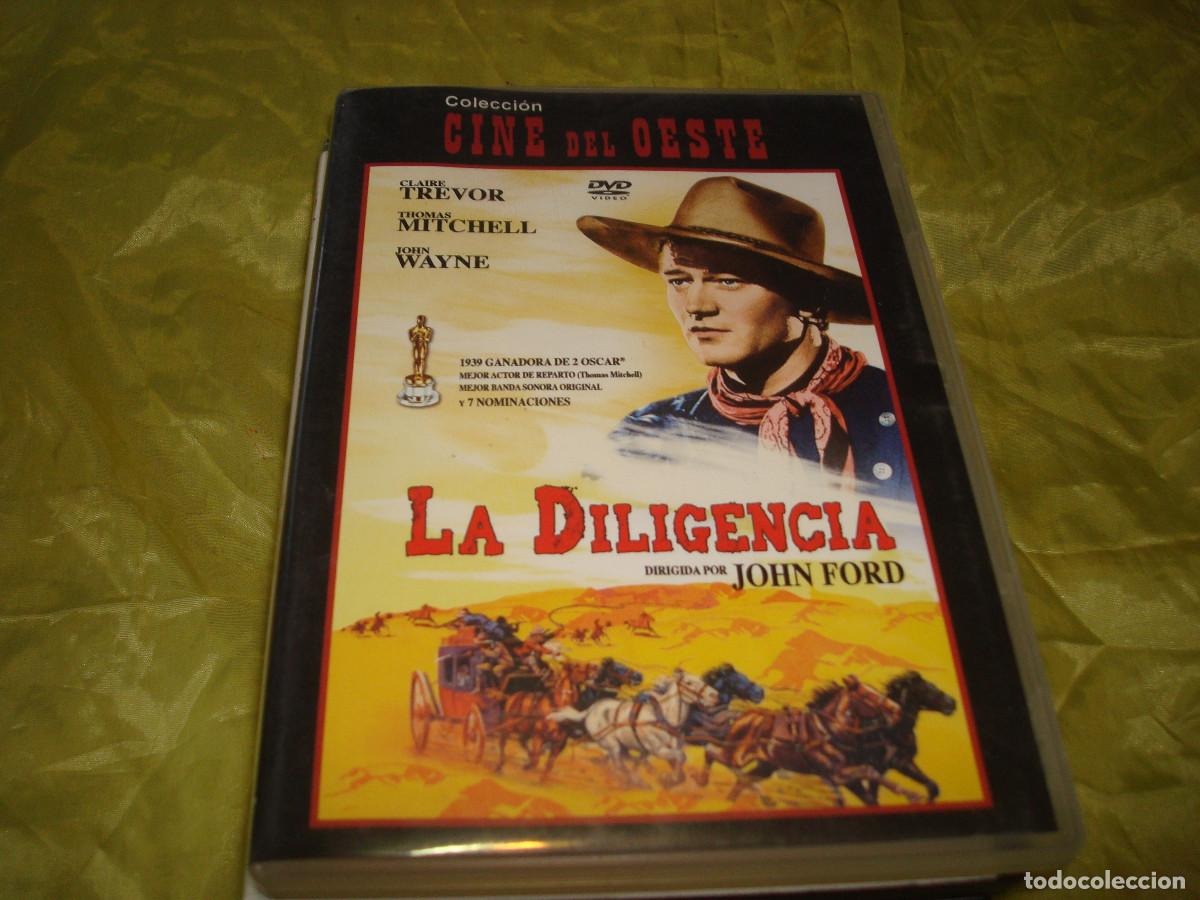 Cine: LA DILIGENCIA. JOHN WAYNE. JOHN FORD. DVD.