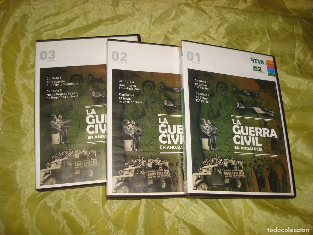 Cine: LA GUERRA CIVIL EN ANDALUCIA. 1, 2 Y 3. DVD