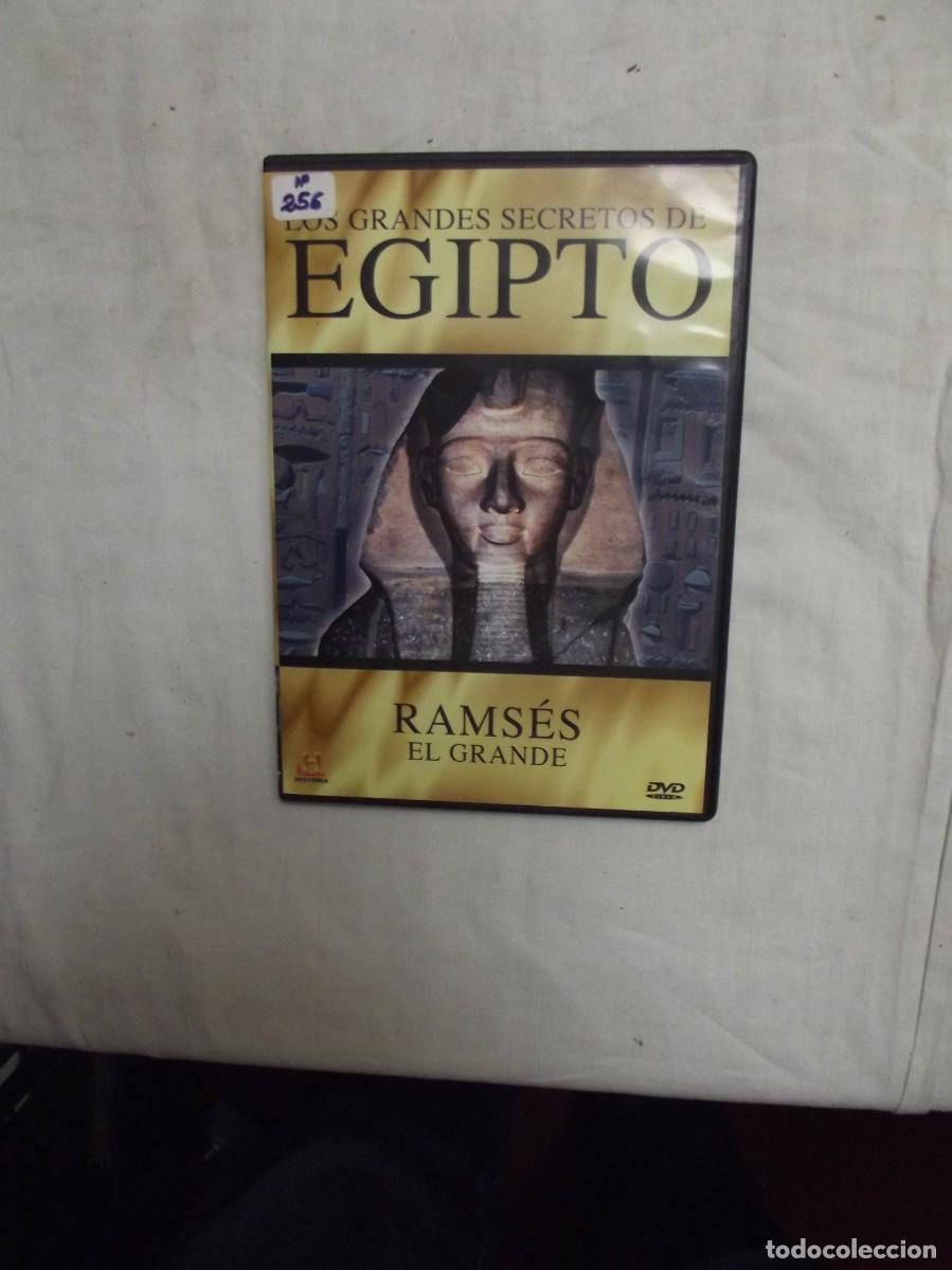 Cine: DVD LOS GRANDES SECRETOS DE EGIPTO RAMSE EL GRANDE