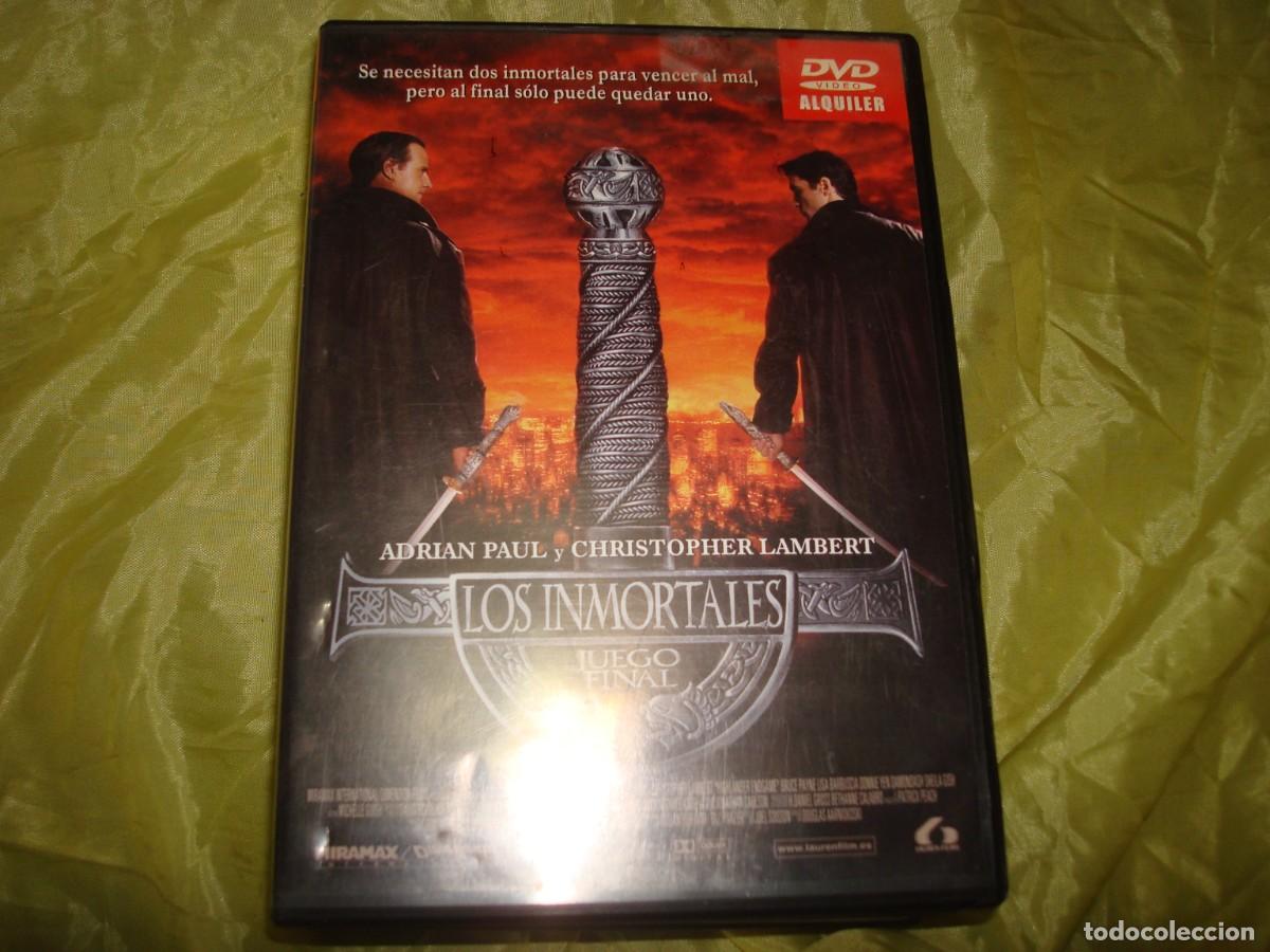 Cine: LOS INMORTALES. JUEGO FINAL. CHRISTOPHER LAMBERT. DVD