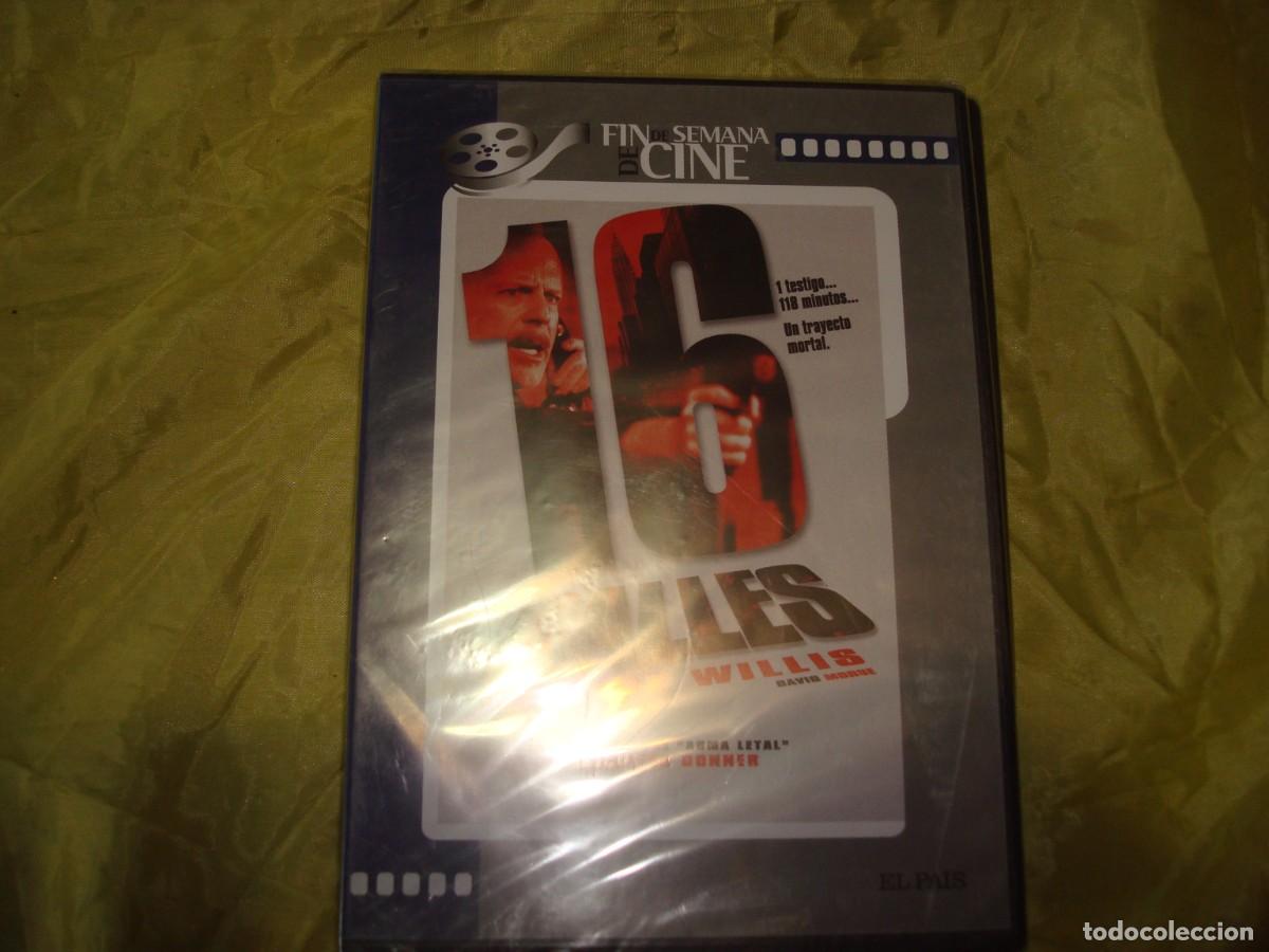 Cine: 16 CALLES. BRUCE WILLIS. DVD. PRECINTADO