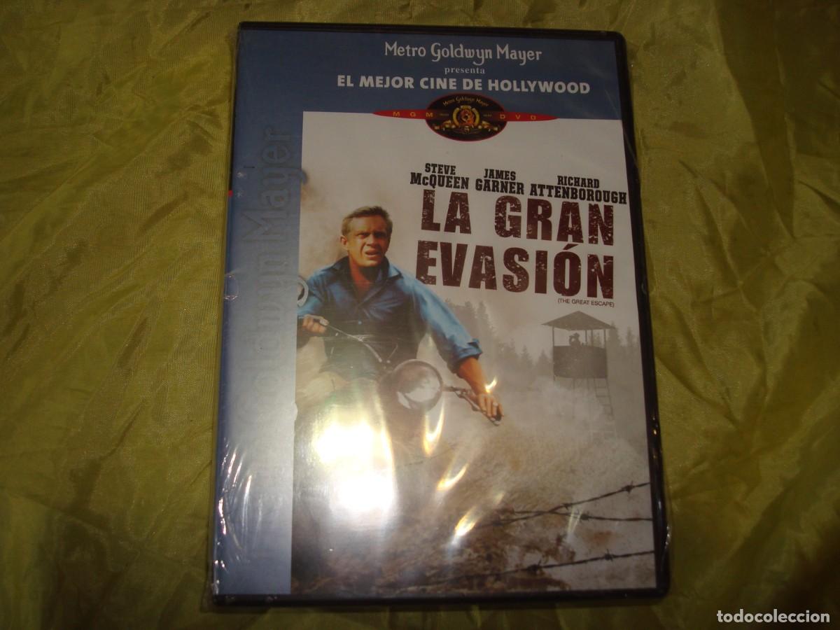 Cine: LA GRAN EVASION. STEVE McQUEEN. DVD. PRECINTADO