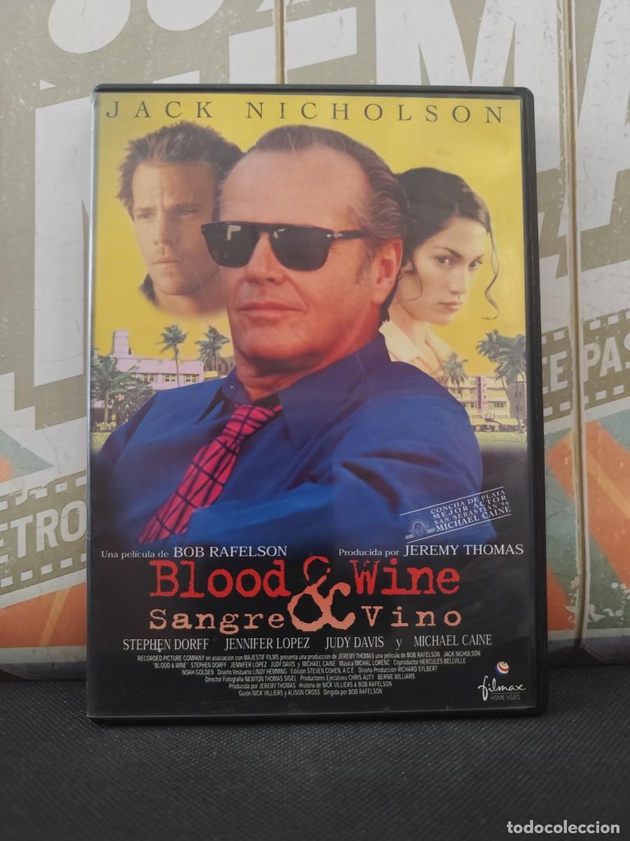 Cine: DVD 2418 Blood & Wine (Sangre y vino) / Disco con se&ntilde;ales de uso