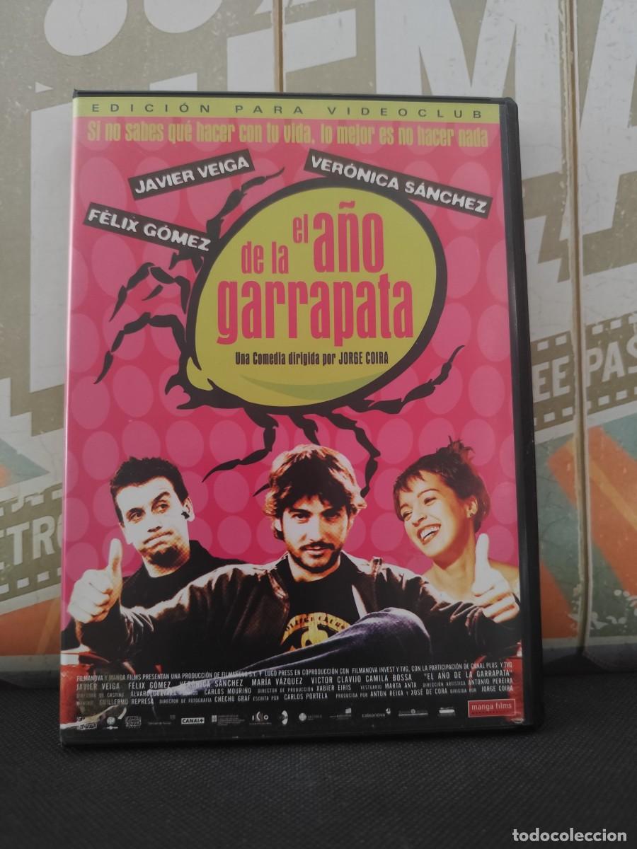 Cine: DVD 2426 El a&ntilde;o de la garrapata &rdquo;Edici&oacute;n videoclub&rdquo; / Disco con se&ntilde;ales de uso