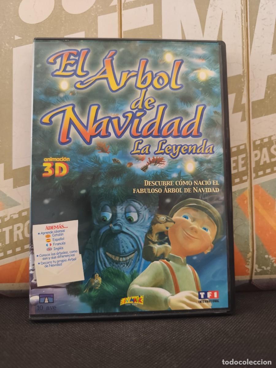 Cine: DVD 2427 El &aacute;rbol de Navidad La leyenda / Disco con se&ntilde;ales de uso