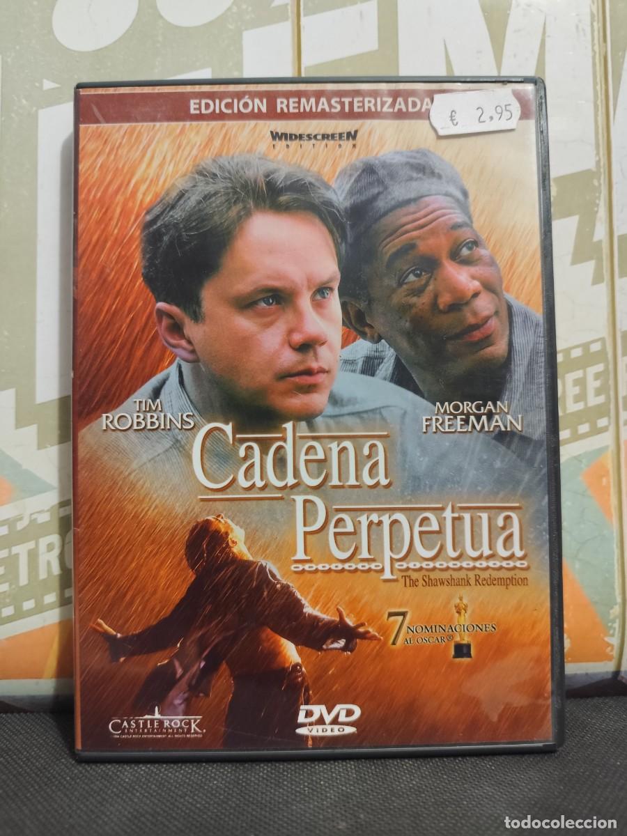 Cine: DVD 2431 Cadena perpetua &rdquo;Edici&oacute;n remasterizada&rdquo; / Disco con se&ntilde;ales de uso