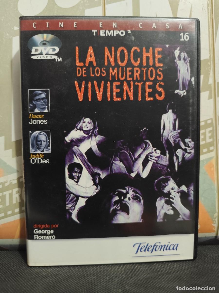 Cine: DVD 2432 La noche de los muertos vivientes &rdquo;Tiempo / Telef&oacute;nica&rdquo; / Disco con se&ntilde;ales de uso