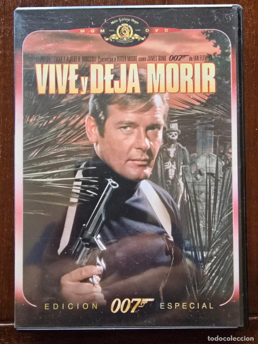 Cine: DVD James Bond 007.Vive y deja Morir.Roger Moore