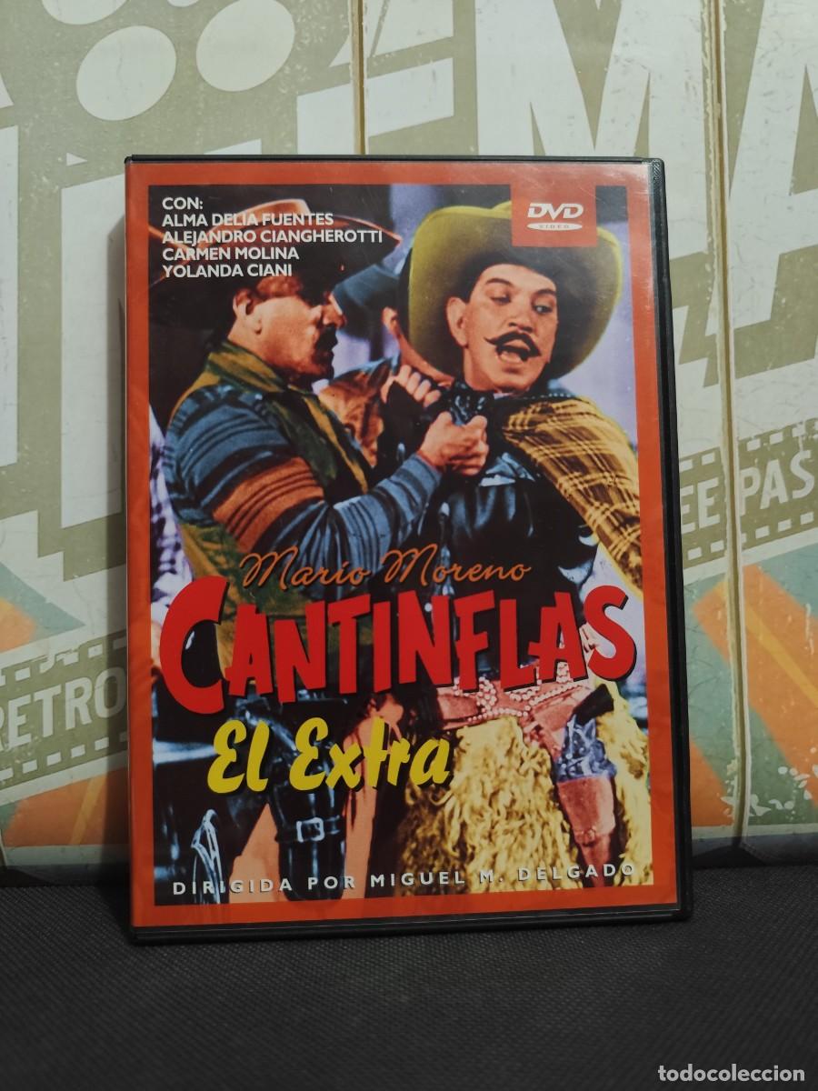 Cine: DVD 2437 El extra Cantinflas / Disco con se&ntilde;ales de uso