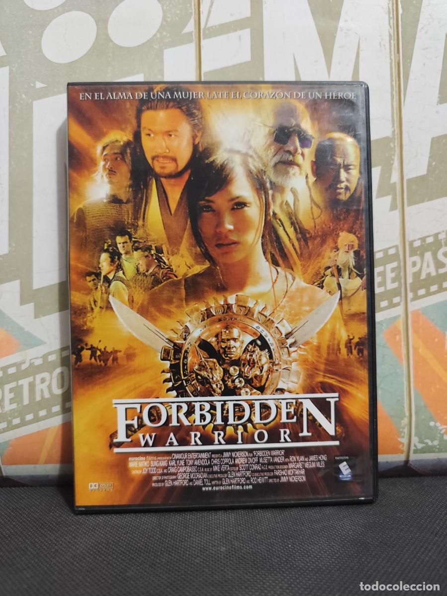Cine: DVD 2447 Forbidden warrior / Disco con se&ntilde;ales de uso