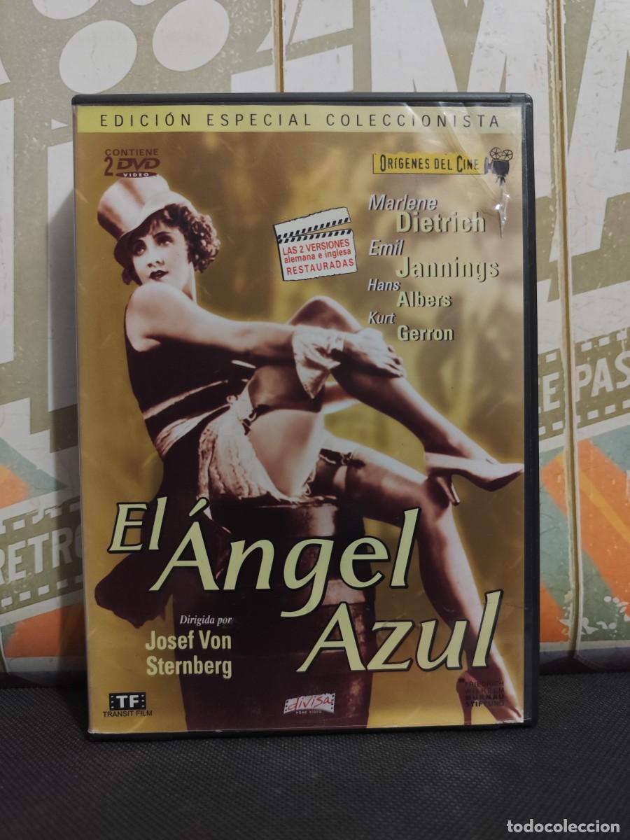 Cine: DVD 2450 El &aacute;ngel azul &rdquo;Edici&oacute;n coleccionista&rdquo; 2 DVD (Ver fotos) / Disco con se&ntilde;ales de uso