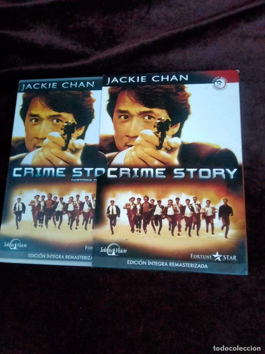 Cine: crime stori historia de un crimen - jackie chan - dvd casi como nuevo