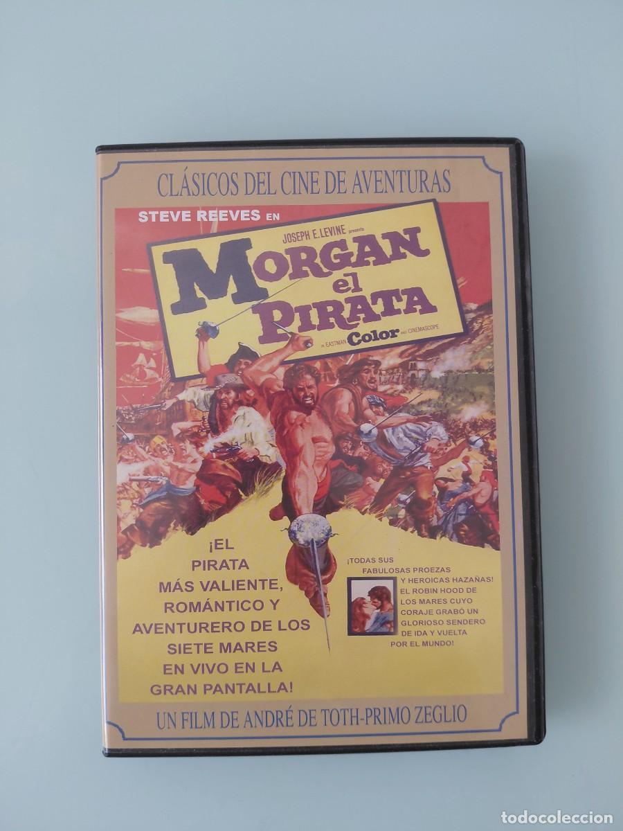 Cine: DVD - MORGAN EL PIRATA CON STEVE REEVES, PELICULA DIRIGIDA POR ANDR&Eacute; DE TOTH Y PRIMO ZEGLIO