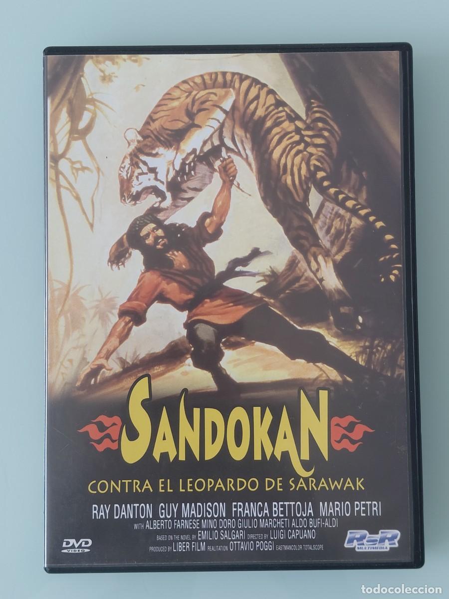 Cine: DVD - SANDOKAN CONTRA EL LEOPARDO DE SARAWAK CON RAY DANTON, GUY MADISON