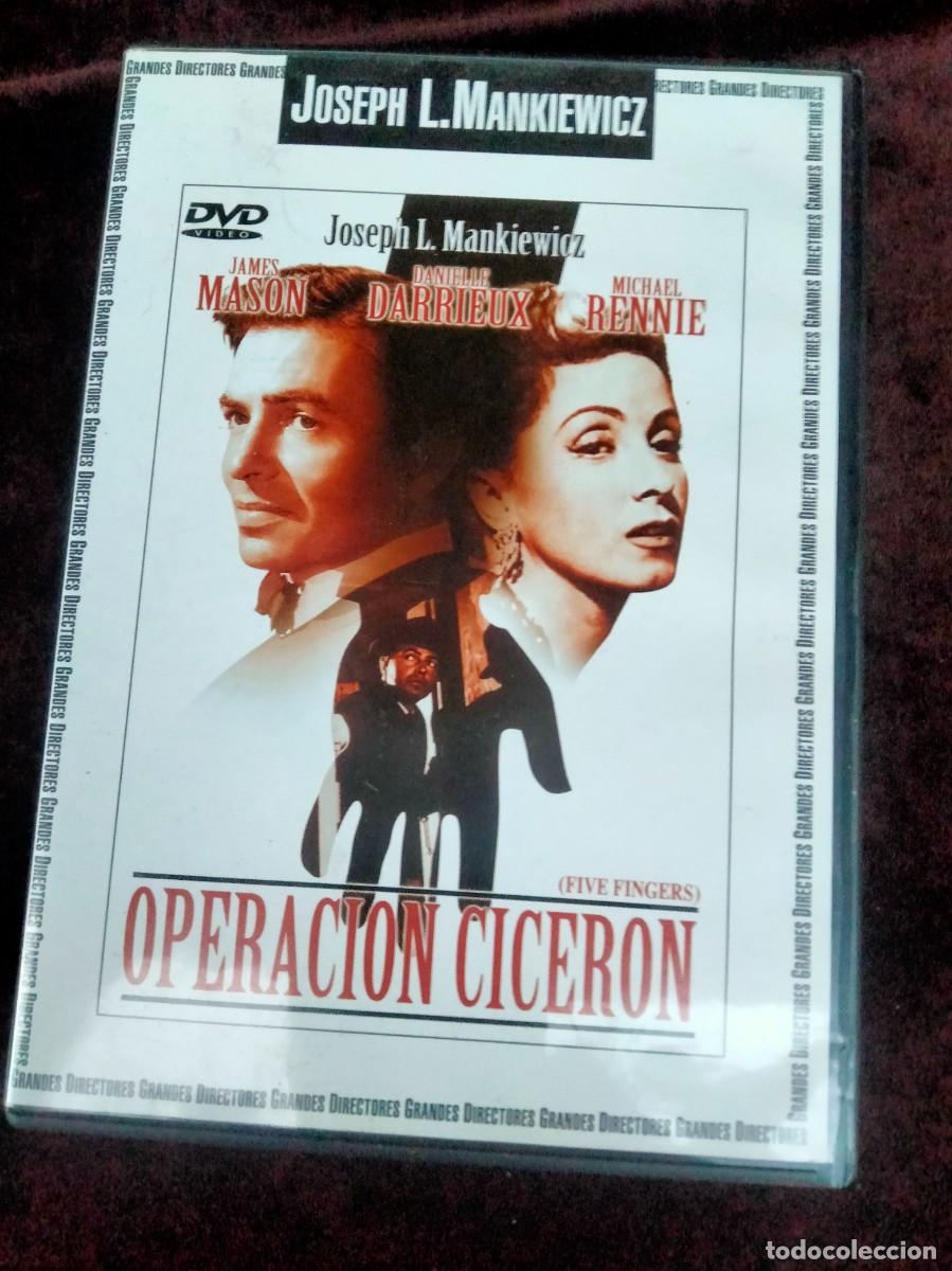 Cine: operacion ciceron - james mason - dvd como nuevo