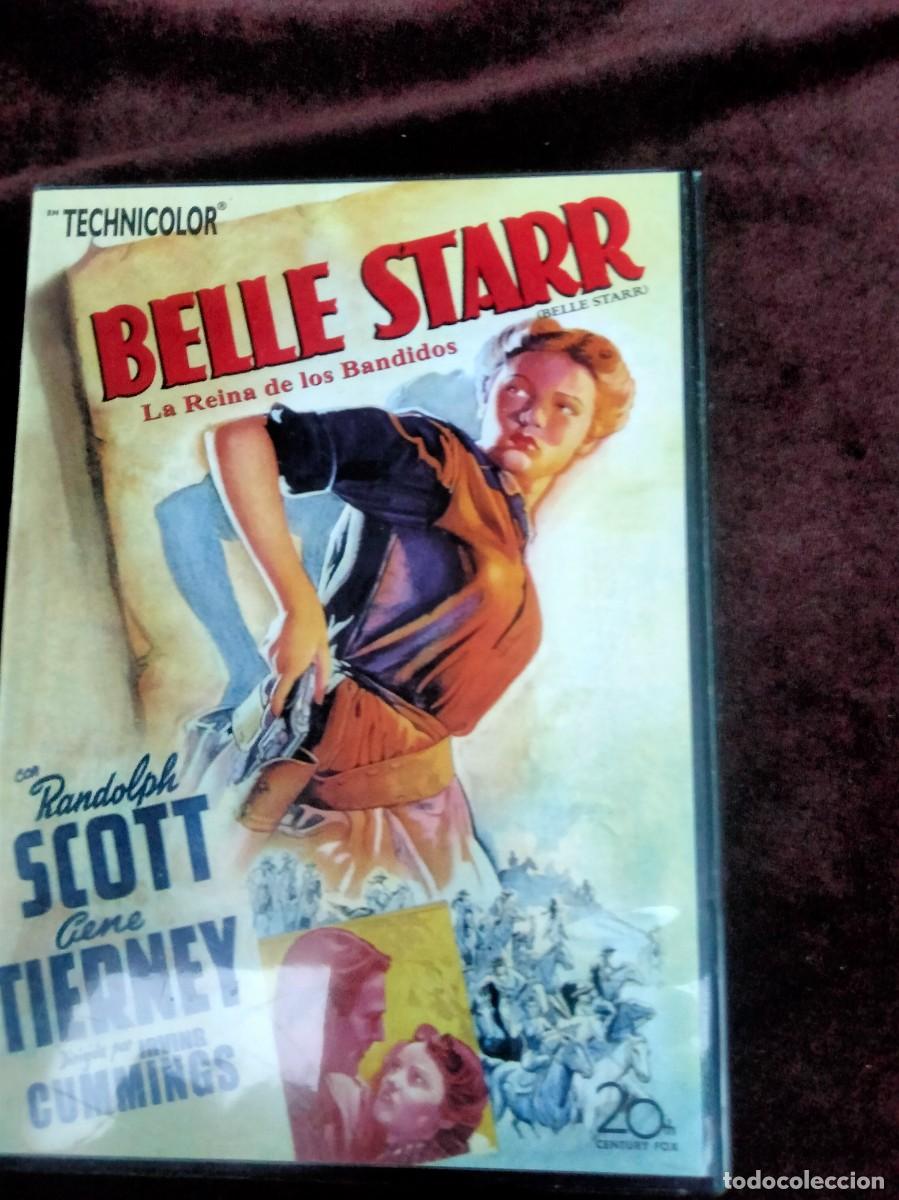 Cine: belle starr - la reina de los bandidos - dvd casi como nuevo