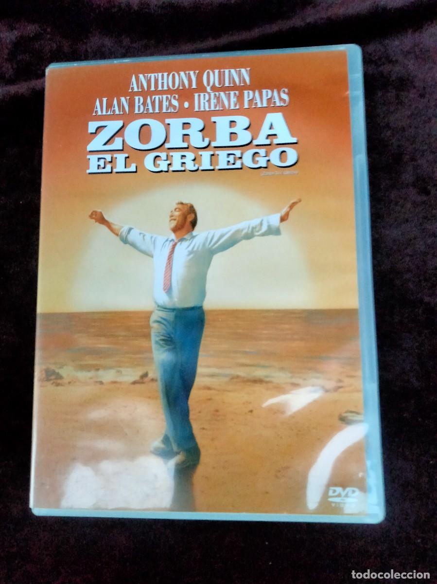 Cine: zorba el griego - anthony quinn - dvd casi como nuevo