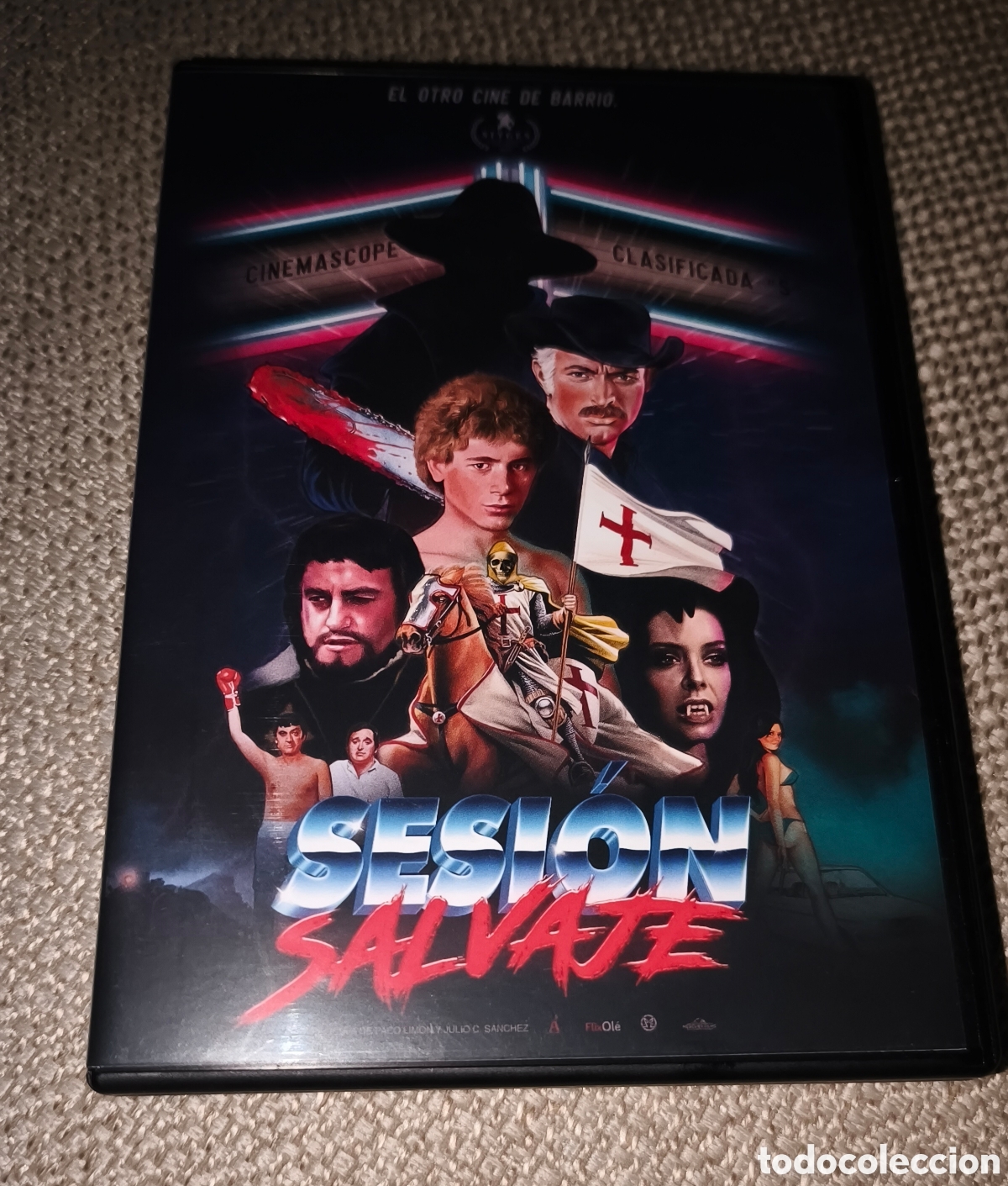 Cine: DOCUMENTAL SESI&Oacute;N SALVAJE DVD