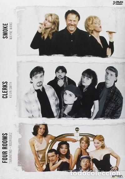 Cine: Pack: Smoke + Clerks + Four Rooms- 8435153744693
