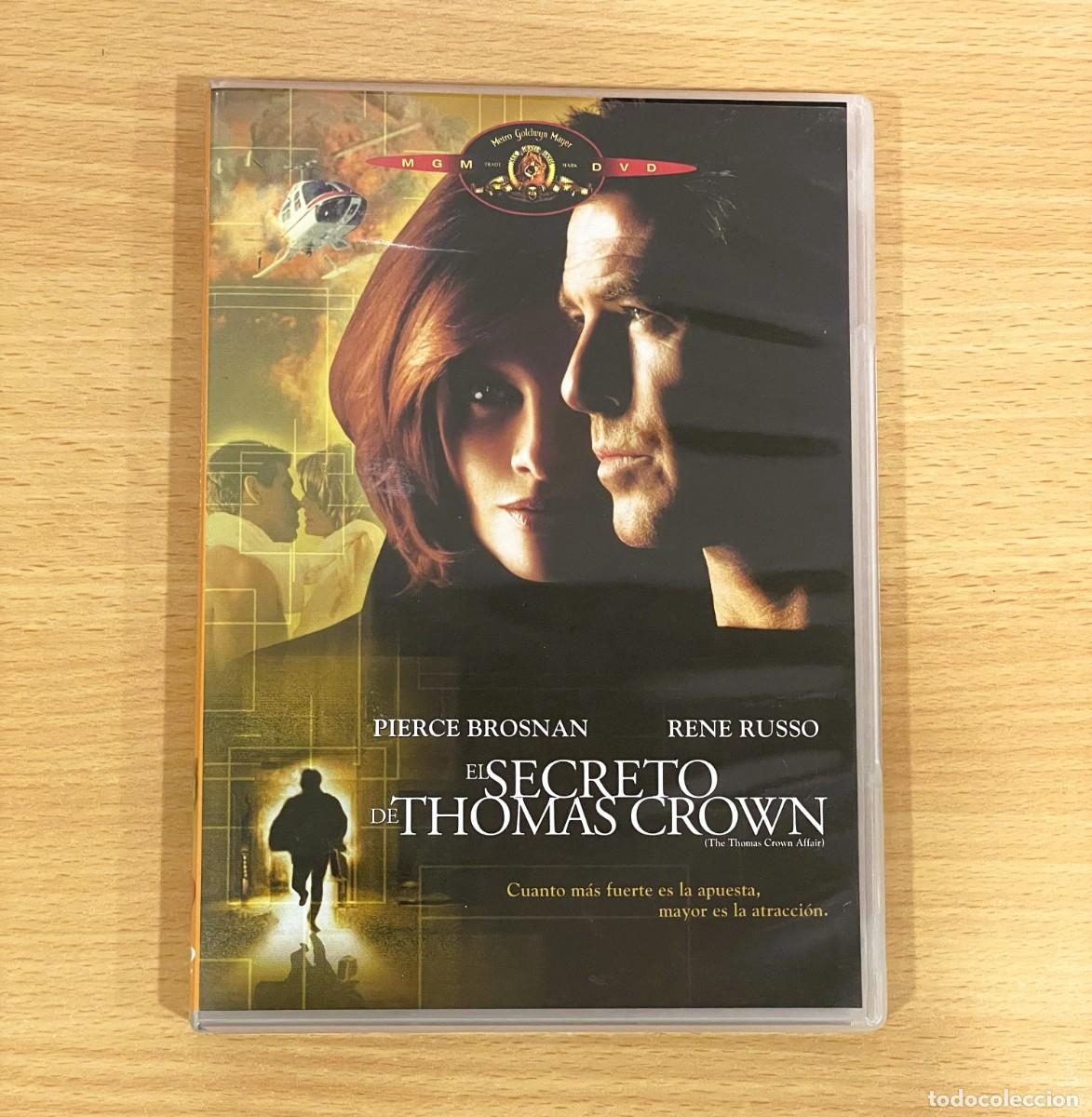 Cine: DVD CINE DE INTRIGA CON PIERCE BROSNAN - EL SECRETO DE THOMAS CROWN (1999). EDICI&Oacute;N REVISTA HOLA!