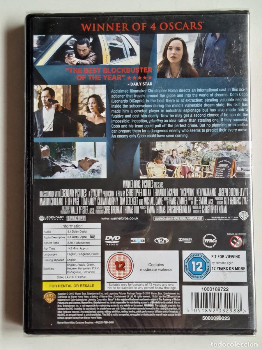 Cine: DVD - INCEPTION - NUEVO - Foto 2