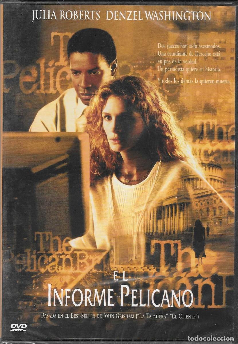 Cine: EL INFORME PEL&Iacute;CANO - ALAN J. PAKULA (DVD NUEVO Y PRECINTADO)