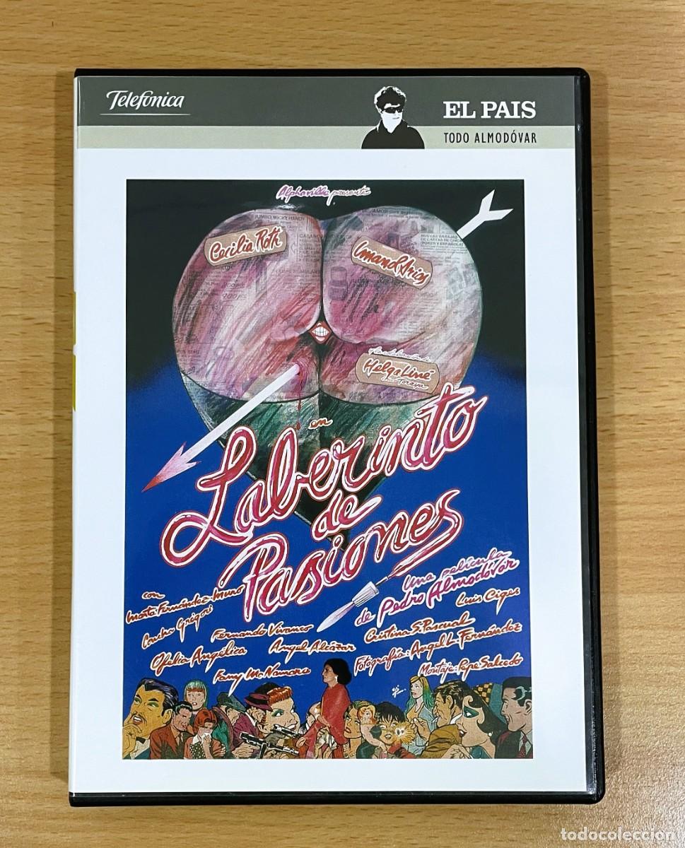Cine: DVD CINE MELODRAMA NACIONAL DE PEDRO ALMOD&Oacute;VAR - LABERINTO DE PASIONES (1982)