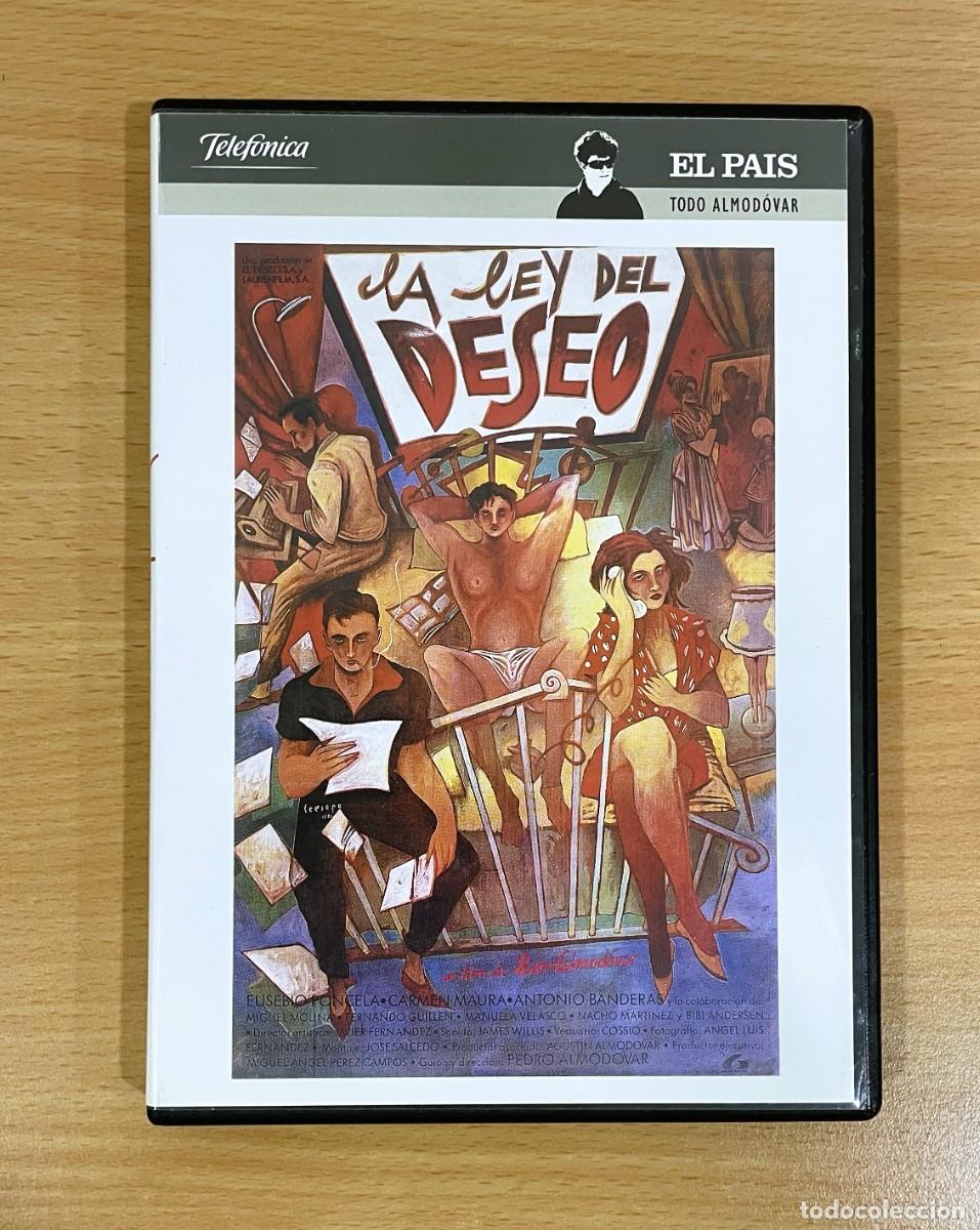Cine: DVD CINE MELODRAMA NACIONAL DE PEDRO ALMOD&Oacute;VAR - LA LEY DEL DESEO (1987)