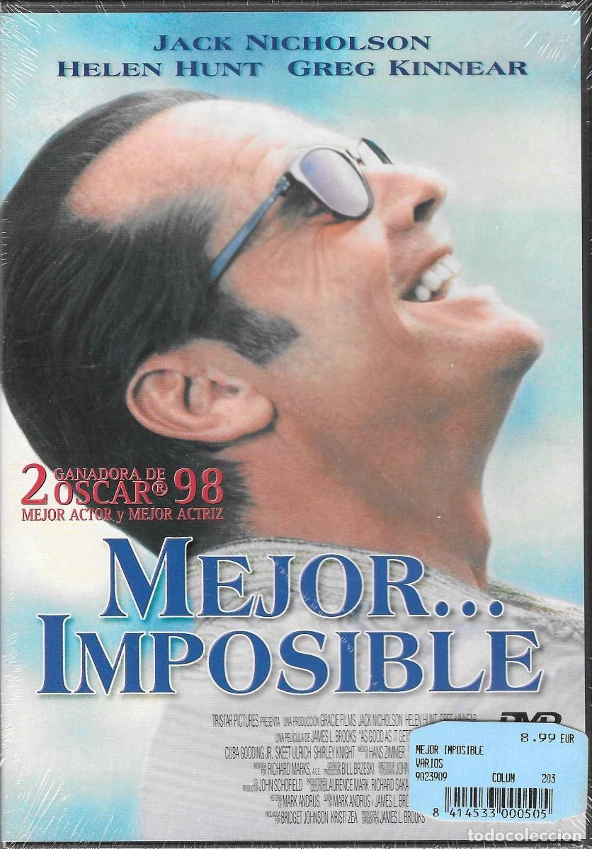 Cine: MEJOR IMPOSIBLE - JAMES L. BROOKS (DVD NUEVO Y PRECINTADO)