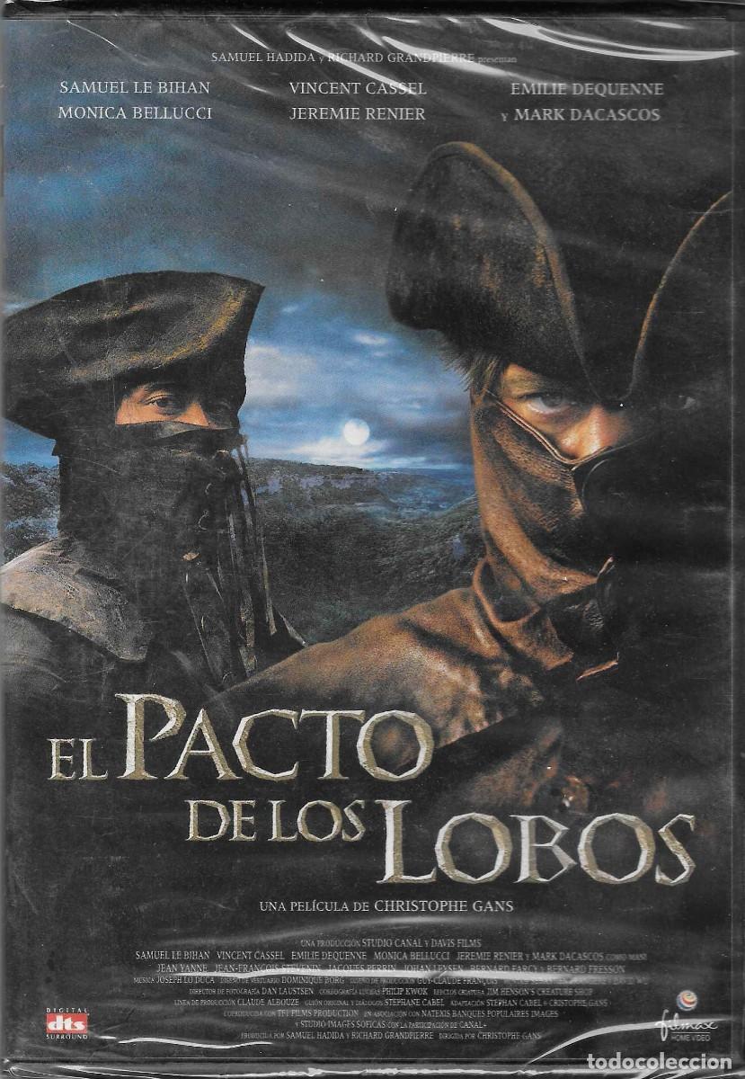 Cine: EL PACTO DE LOS LOBOS - CHRISTOPHE GANS (DVD NUEVO Y PRECINTADO)