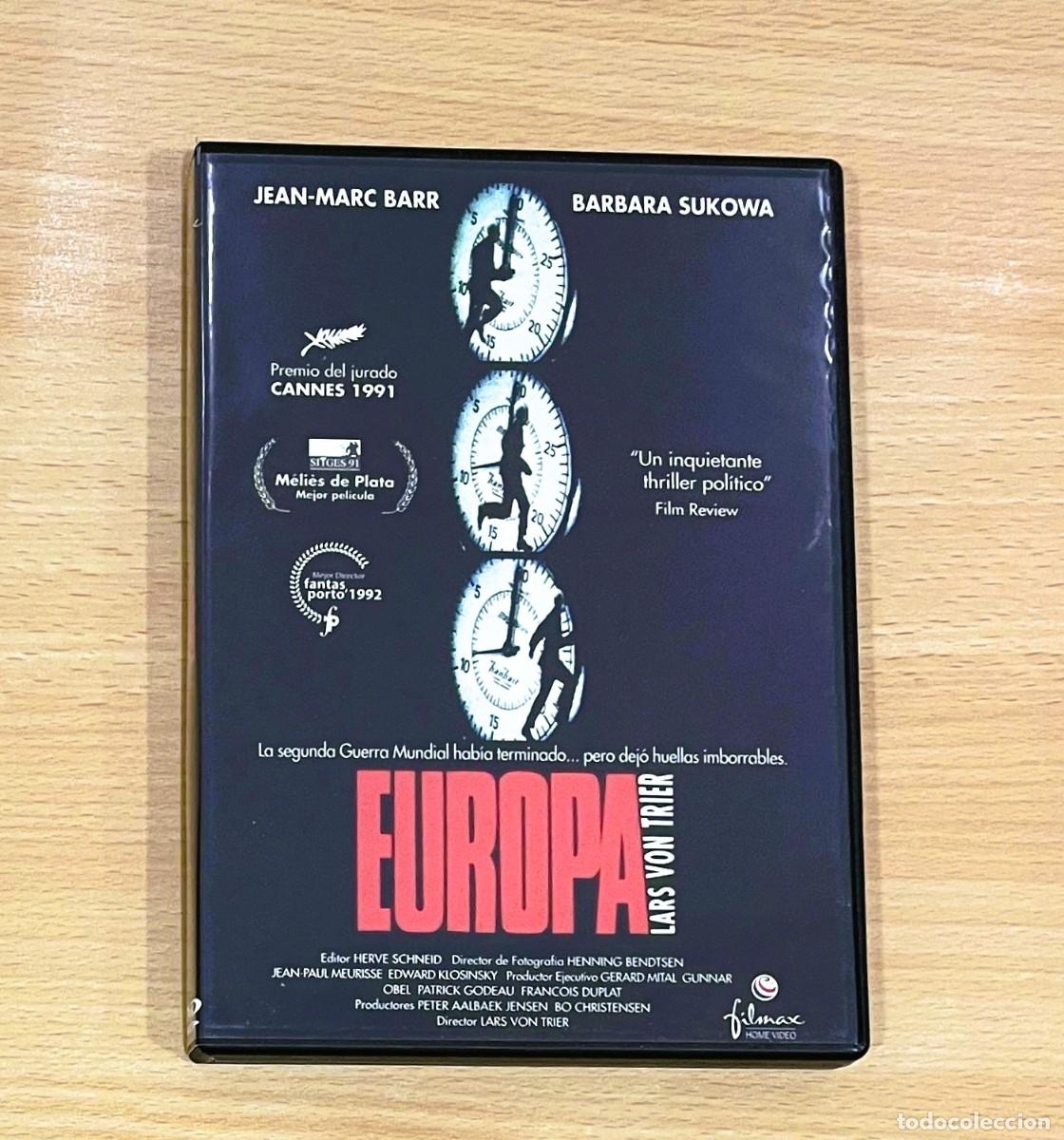 Cine: DVD 2 CINE DRAMA B&Eacute;LICO II GUERRA MUNDIAL DE LARS VON TRIER - EUROPA (1991)