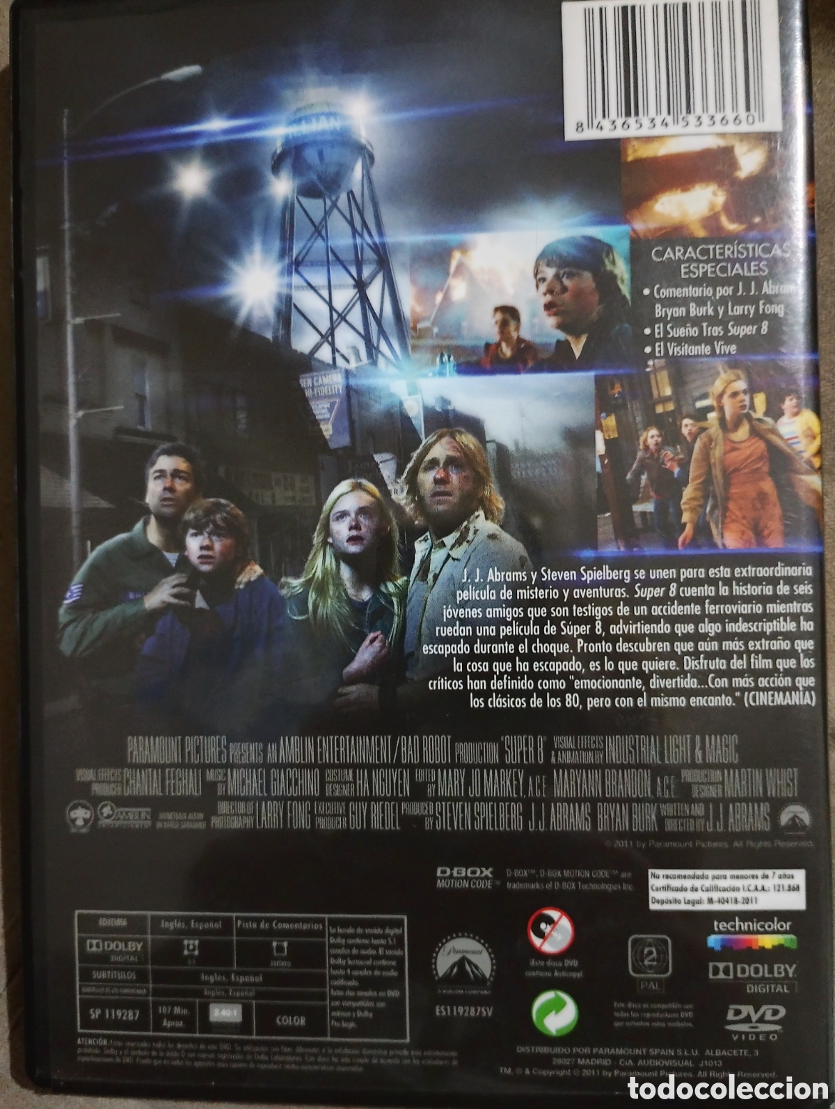 Cine: Dvd pel&iacute;cula Super 8 - Foto 2
