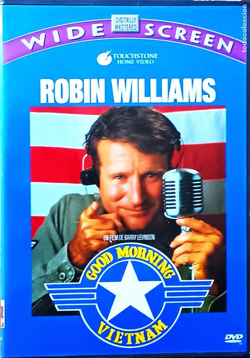 Cine: GOOD MORNING VIETNAM. CINE EN DVD. COLECCION.