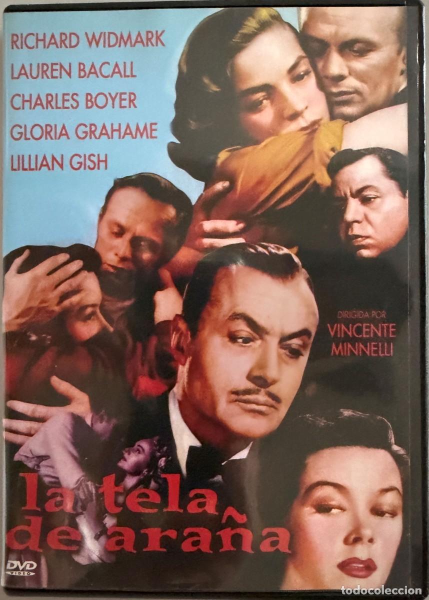 Cine: LA TELA DE ARA&Ntilde;A (1955) RICHARD WIDMARK, LAUREN BACALL, CHARLES BOYER -FILM VICENTE MINNELLI