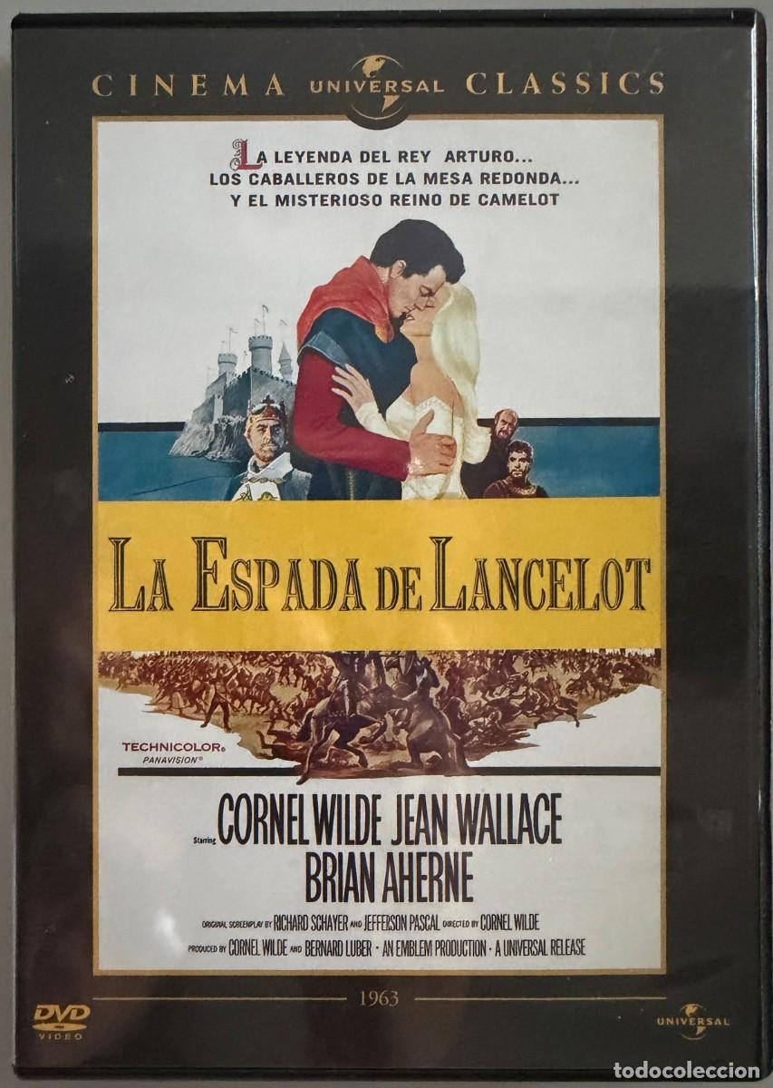 Cine: LA ESPADA DE LANCELOT (1963) CORNEL WILDE, JEAN WALLACE, BRIAN AHERNE- CORNEL WILDE