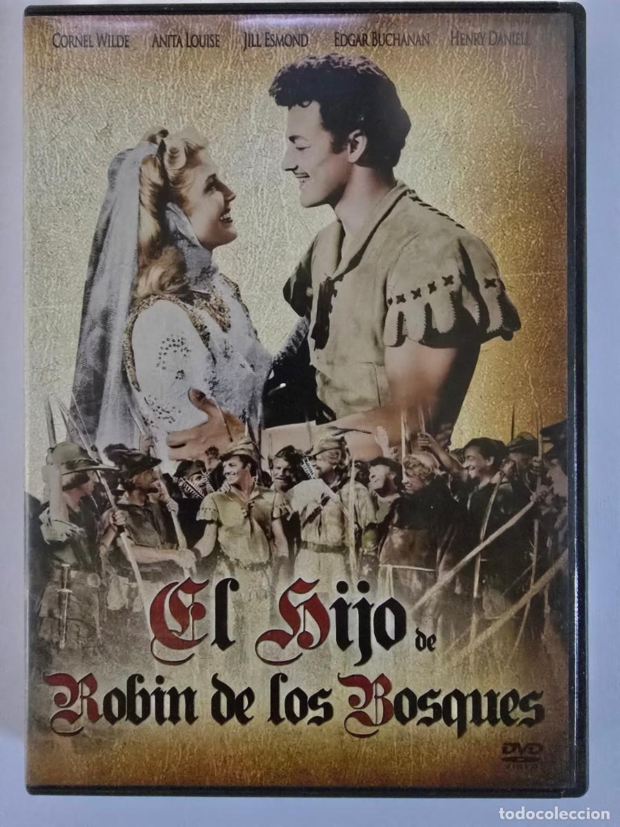 Cine: DVD El Hijo de Robin de los Bosques.Cornel Wilde