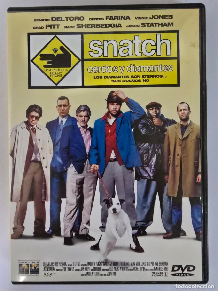Cine: DVD Snatch.Cerdos y Diamantes.Brad Pitt