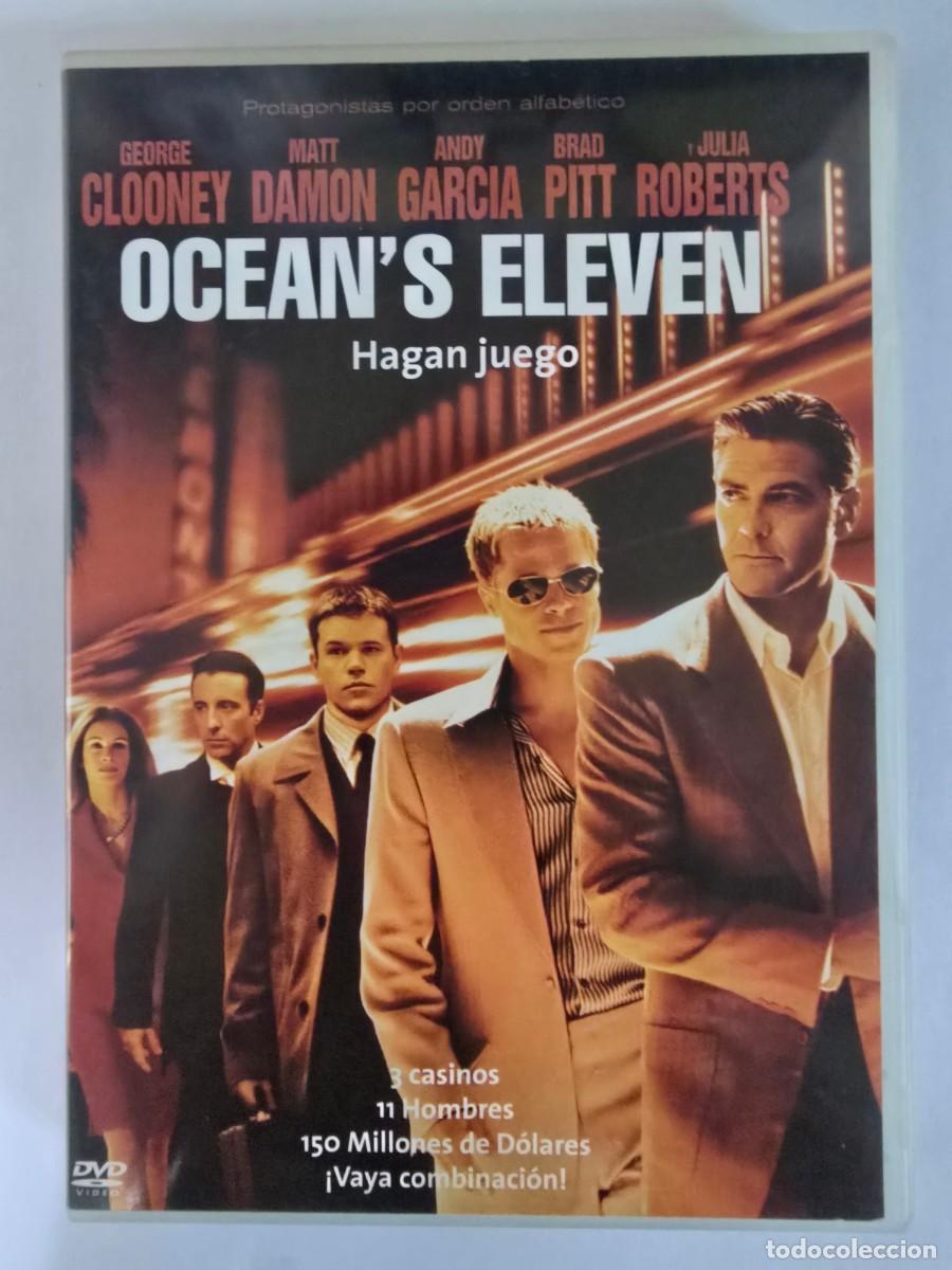 Cine: DVD Oceann's Eleven.Brad Pitt