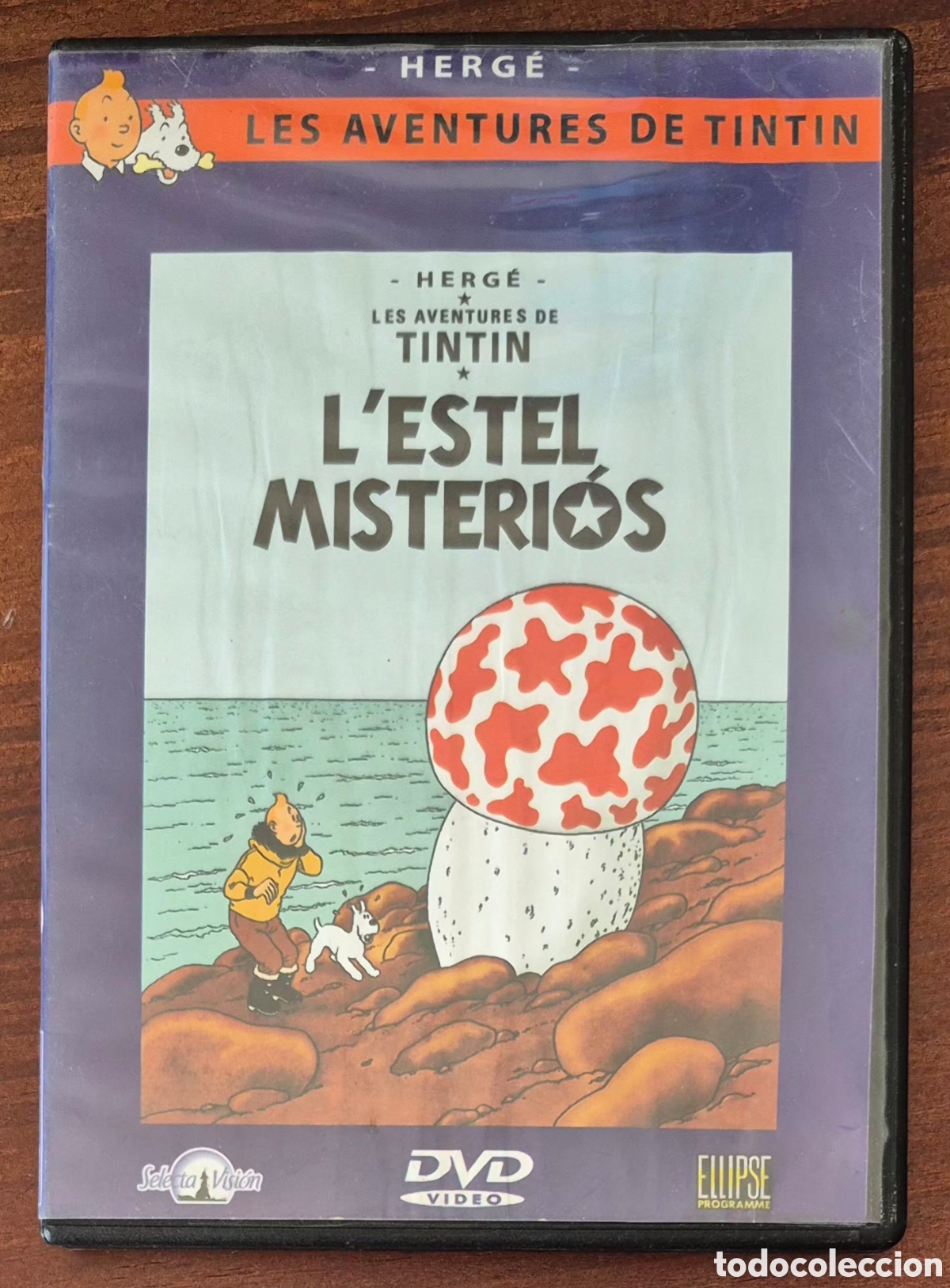 Cine: DVD - LES AVENTURES DE TINTIN, L'ESTEL MISTERI&Oacute;S (AUDIOS EN CATAL&Aacute;N, CASTELLENO, INGL&Eacute;S)