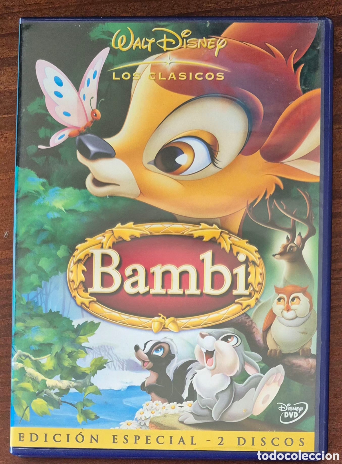 Cine: DVDX2 DOS DISCOS - BAMBI (AUDIOS EN PORTUGU&Eacute;S, INGL&Eacute;S, ESPA&Ntilde;OL)