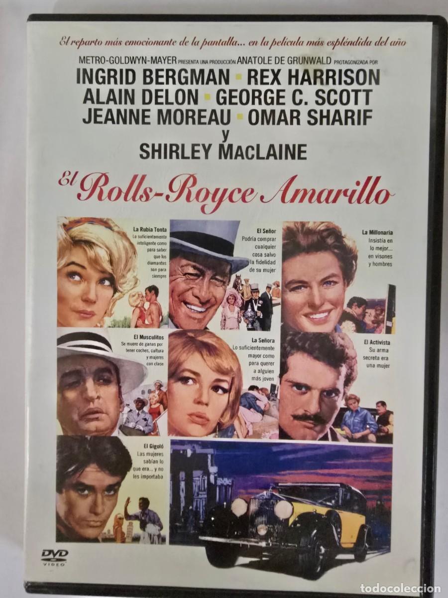 Cine: DVD Rolls Royce Amarillo.Ingrid Bergman