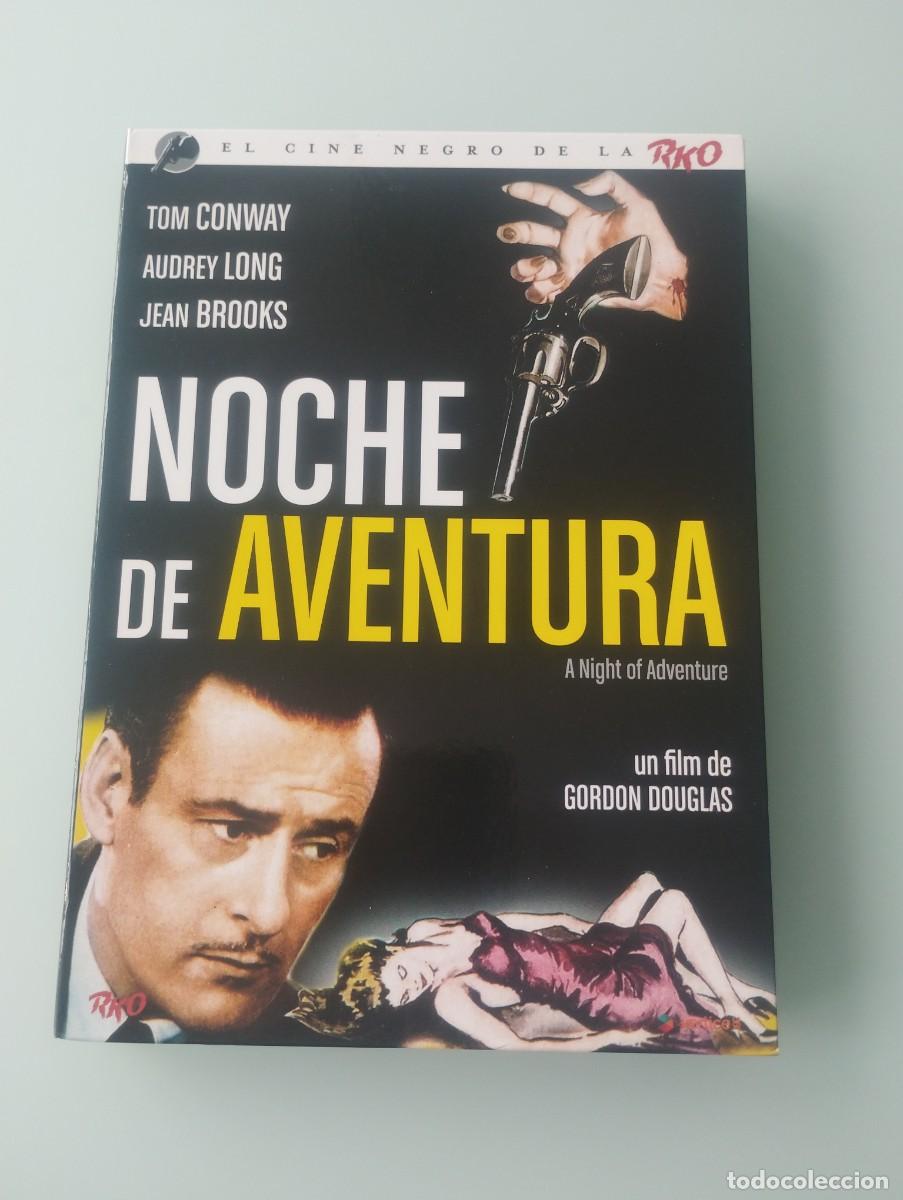 Cine: DVD Noche de aventura de Gordon Douglas con libreto exclusivo de 24 paginas cine negro RKO