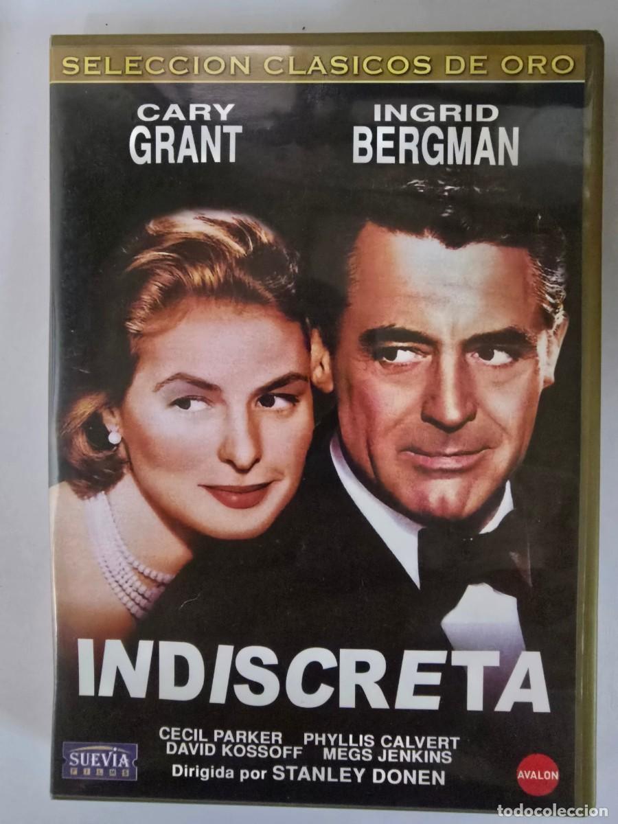 Cine: DVD Indiscreta.Ingrid Bergman.Gary Grant