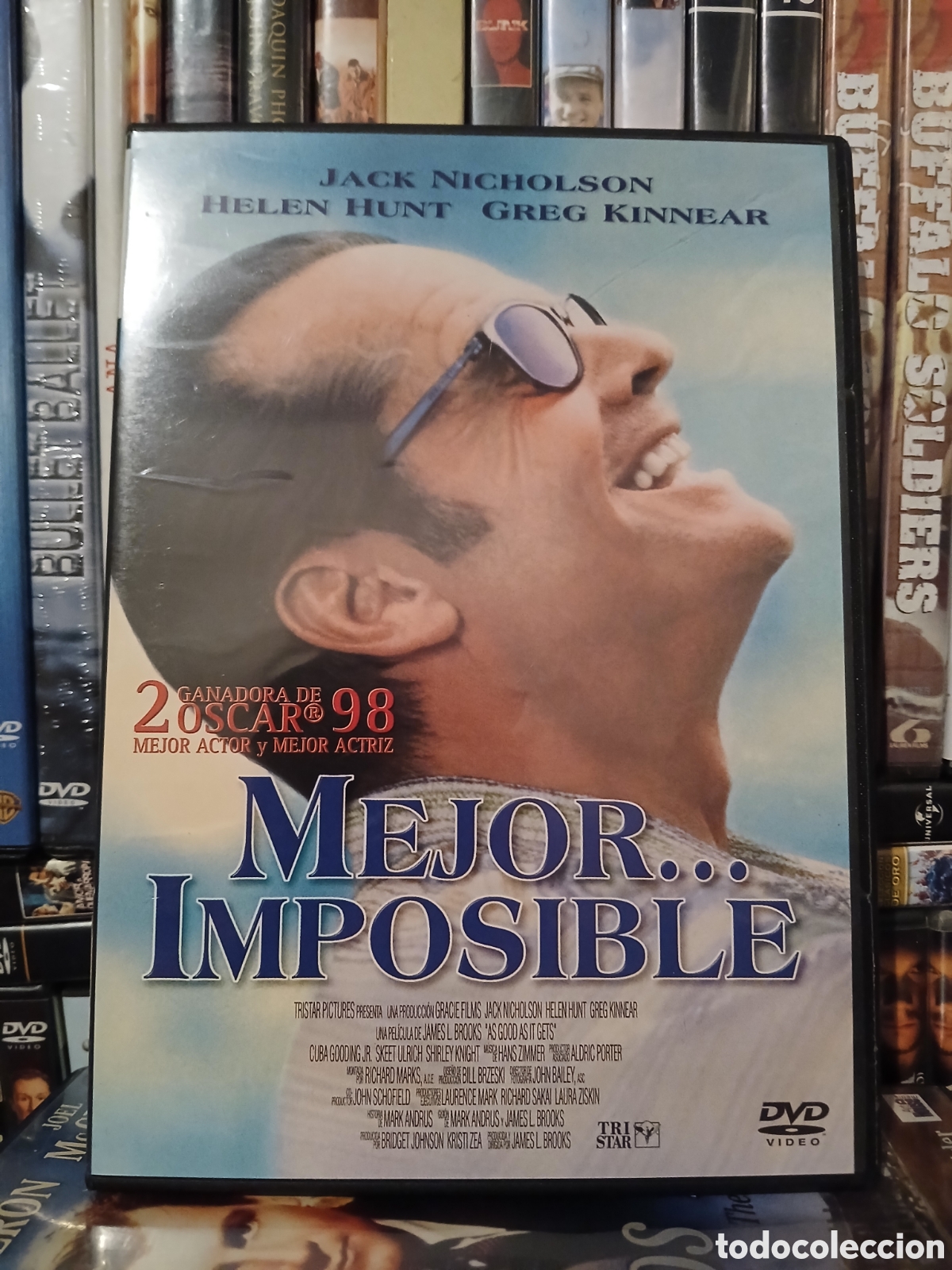 Cine: Mejor Imposible DVD CineYVideojuegosAlMejorPrecio