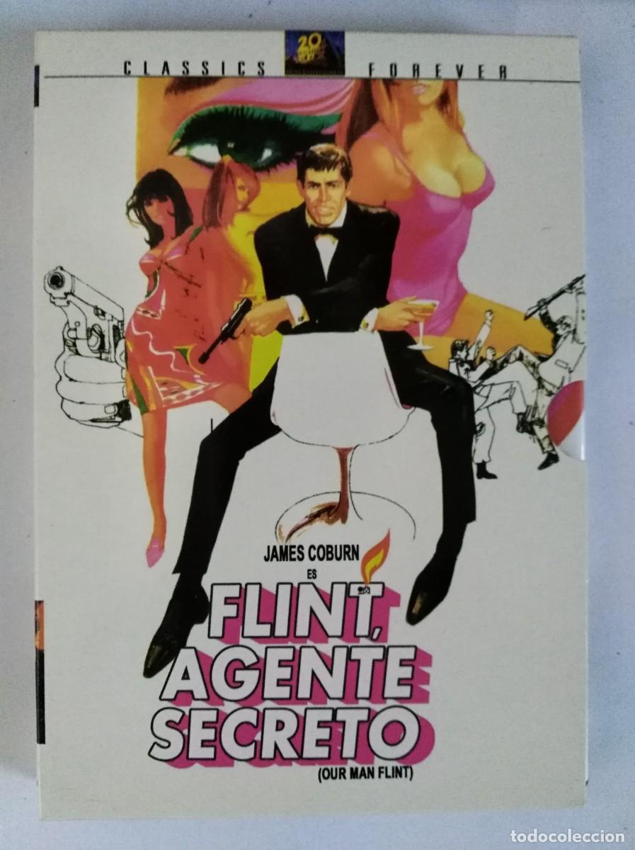 Cine: DVD Flint Agente Secreto.James Coburn