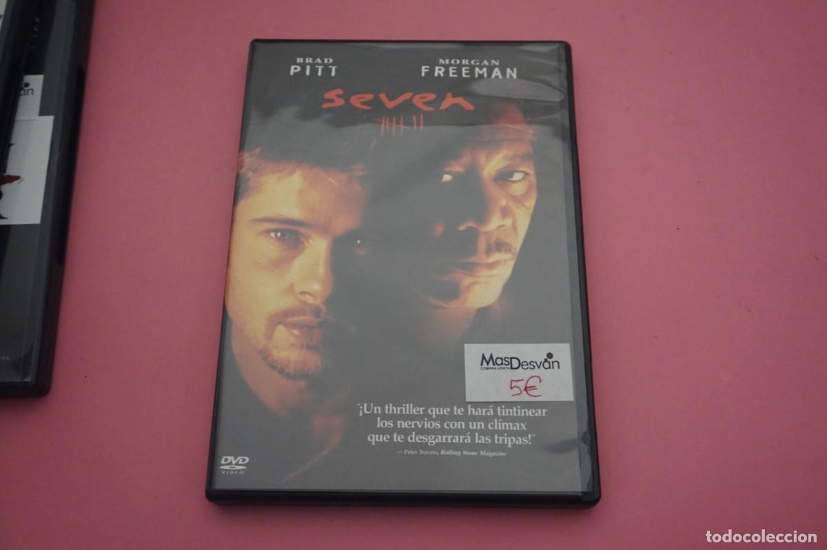 Cine: 9B1/ DVD - SEVEN - BRAD PITT, MORGAN FREEMAN
