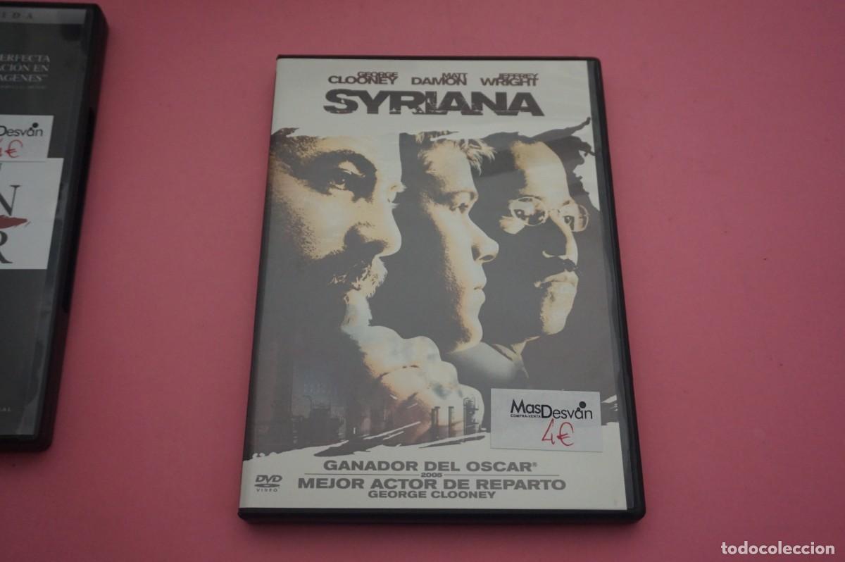 Cine: 9B1/ DVD - SYRIANA - GEORGE CLOONEY, MATT DAMON
