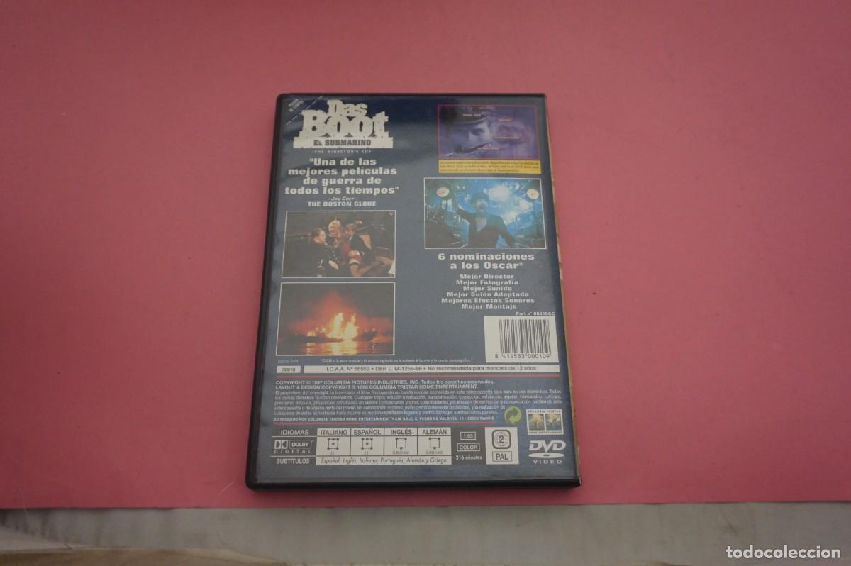 Cine: 9B2/ DVD - DAS BOOT - EL SUBMARINO - Foto 2
